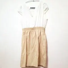 ZARA BASIC　ドッキングシャツワンピース