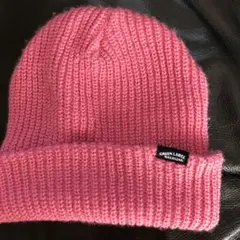 GREEN LABEL RELAXING ピンクニット帽 38-40cm