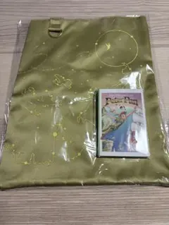 ディズニーハッピーくじ　E賞トートバッグ　G賞ポストカードブック　ピーターパン