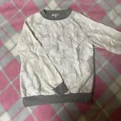 【GLOBAL WORK】 花柄刺繍スウェット Sサイズ