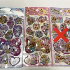 ぷくぷくシール ウォーターシール うさぎ＆くま