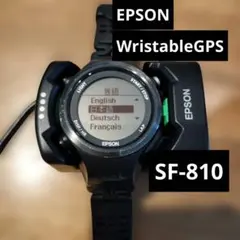 EPSON WristableGPS SF-720 (本体+充電器) - メルカリ