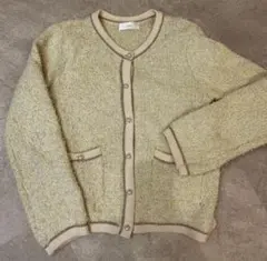 index ニットカーディガン イエロー系