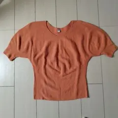 UNIQLO オレンジ ニット Mサイズ