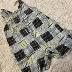 Old Navy ノースリーブ ロンパース チェック柄 12-18ヶ月のサムネイル