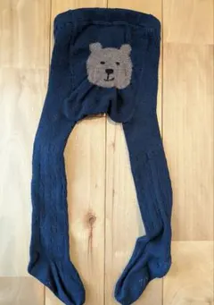babygap くまタイツ 12-24