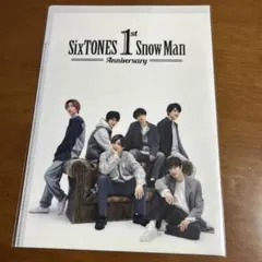 SixTONES SnowMan1st Anniversary クリアファイル