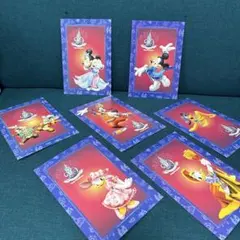 レア物　東京ディズニーランド 20周年 イラストカードセット