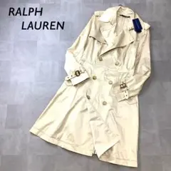 【新品 タグ付】海外規格 RALPH LAUREN トレンチコート ベージュ