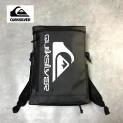 美品✨QUIKSILVER クイックシルバー バックパック リュック 大容量 黒のサムネイル