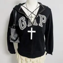 Y2K 00s GAP ジップパーカー ピンク デカロゴ 平成ギャル - メルカリ