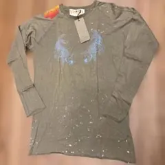 Fresh Karma 鯉　長袖カットソー 未使用　00's Sサイズ　カーキ