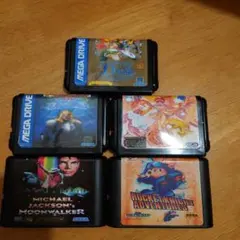 メガドライブ ソフト 5本