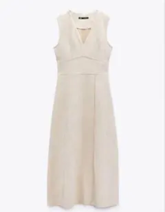 【美品】ZARA フェイクスエードジャンパースカートXS