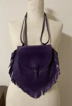 牛革のショルダーバッグ　斜め掛けポーチ　ポシェット　サコッシュ