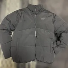 90s Reebok ブラック 肉厚 ダウンジャケット M