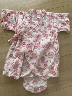 くろわっさんす べべ 甚平 ロンパース 70