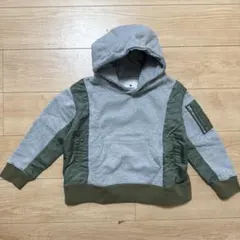 smoothy 【美品】MA-1風スウェットパーカー