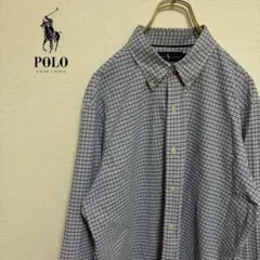 Ａ289ラルフローレン　RALPHLAUREN メンズ　シャツ　L E1X3