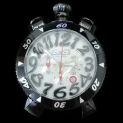 ガガミラノ GaGaMILANO アナログ腕時計 ブラック シルバー クォーツのサムネイル
