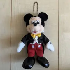 東京ディズニーランド 35周年 レトロ ミッキーマウス ぬいぐるみ バッジ