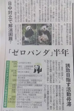 シャオシャオ　レイレイ　ジャイアントパンダ　パンダ　中日新聞夕刊　7月25日のサムネイル