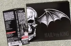 アヴェンジド・セヴンフォールド　ヘイル・トゥ・ザ・キング　帯、コースター付CD