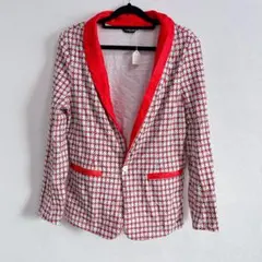 美品CHICMEN 【S】幾何学模様 テーラードジャケット