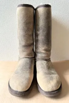 UGG ロング ムートンブーツ ヴィンテージ加工風 7 24cm