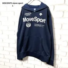 DESCENTE move sport スウェット パーカー　長袖　L