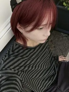 Y2k stripe long sleeve tee LUVCODE xu