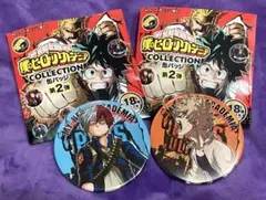 僕のヒーローアカデミアCOLLECTION第5弾 缶バッジ 轟焦凍/爆豪勝己