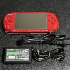 PSP-3000 レッド 本体 充電器付き