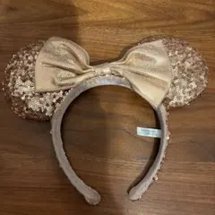 ミニー耳カチューシャ ローズゴールド