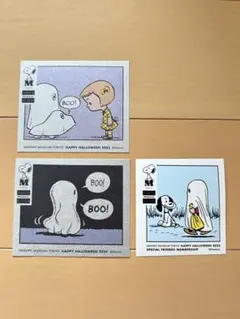 スヌーピー ミュージアム　ステッカー　ハロウィン　40