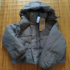 GAP ブラウン ダウンジャケット フード付き　サイズXXS