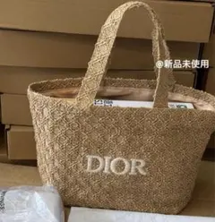 ストロートートバッグ　DIOR ディオール ギフト肩掛け 刺繍手提げのサムネイル
