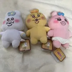 んぽちゃむ・きみまろ・おぱんちゅうさぎ　おてのりましゅもっち３個セット