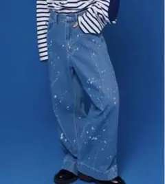PAINTER WIDE DENIM PANTS /ペインターワイドデニムパンツ