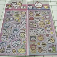 きらきら　ちいかわ ステッカー 2シートセット