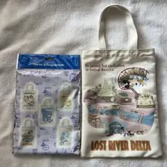 ディズニー ランダムトートバッグ ロストリバーデルタ