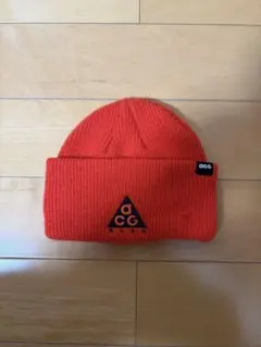 NIKEACG オレンジ ニット帽