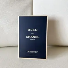 CHANELブルードゥシャネルレゼクスクルジフパルファム サンプル1.5ml