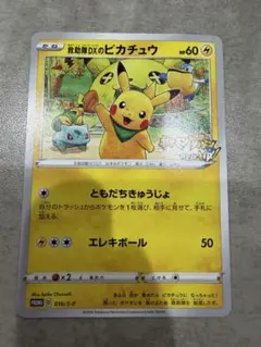 救助隊DXのピカチュウ：ゲオ限定プロモカード キャンペーン PROMO S-P