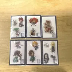十二国記 ぷっくりシール 全６種　コンプリートセット