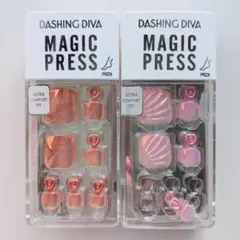 DASHING DIVA MAGIC PRESS ペディキュア　2個セット