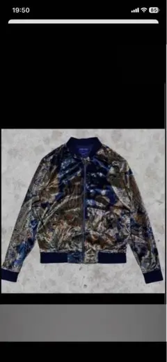 ZARA MAN ペイズリー　ブルゾン