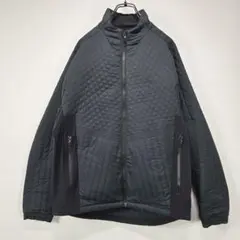 adidas　ジャケット　スポーツキルティング　長袖　フルジップジャケット　M