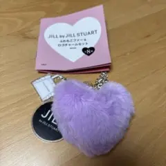 JILL by JILL STUART ふわもこファー&ロゴチャーム　パープル