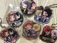 ヒロアカ　ぴたでふぉ アクリルキーホルダー セット